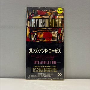 GUNS N' ROSES - LIVE AND LET DIE (3" CD SINGLE - JAPAN)