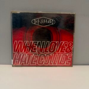 DEF LEPPARD - WHEN LOVE AND HATE COLLIDE SINGLE CD