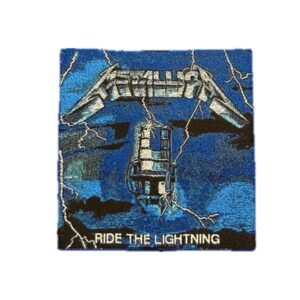 PATCH WOVEN MICROBORDADO - METALLICA RIDE THE LIGHTNING