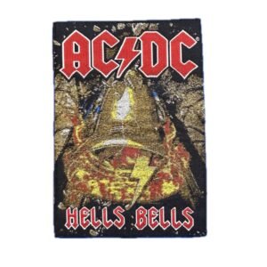 PATCH WOVEN MICROBORDADO - AC/DC HELS BELLS