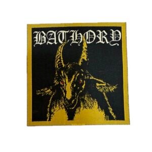 PATCH WOVEN MICROBORDADO - BATHORY GOLDEN GOATH