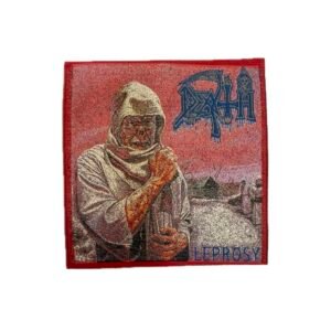 PATCH WOVEN MICROBORDADO - DEATH LEPROSY