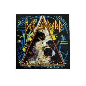 PATCH WOVEN MICROBORDADO - DEF LEPPARD HYSTERIA