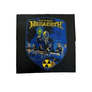 PATCH WOVEN MICROBORDADO - MEGADETH RUST IN PEACE