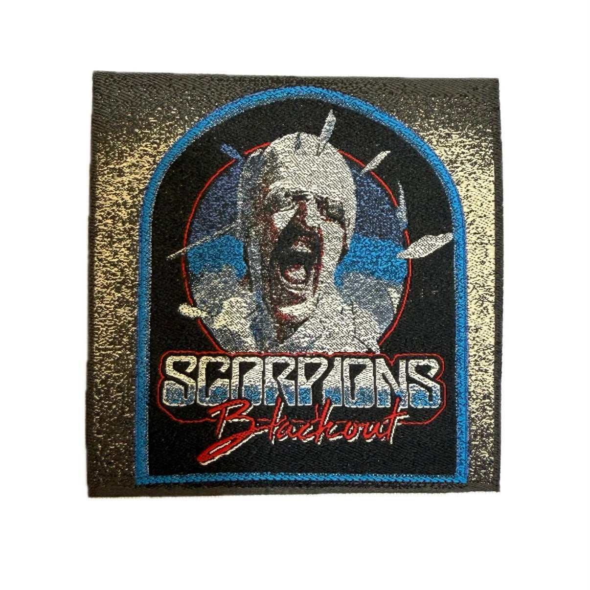 WOVEN PATCH - SCORPIONS BLACKOUT