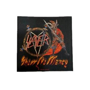 PATCH WOVEN MICROBORDADO - SLAYER SHOW NO MERCY