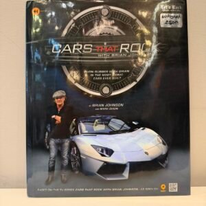 CARS THAT ROCK WITH BRIAN JOHNSON - LIVRO AUTOGRAFADO