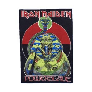 PATCH WOVEN MICROBORDADO - IRON MAIDEN POWERSLAVE