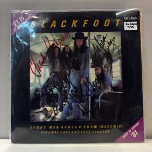 BLACKFOOT - EVERY MAN SHOULD KNOW (AUTOGRAFADO)