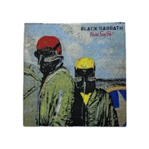 WOVEN PATCH - BLACK SABBATH NEVER SAY DIE!